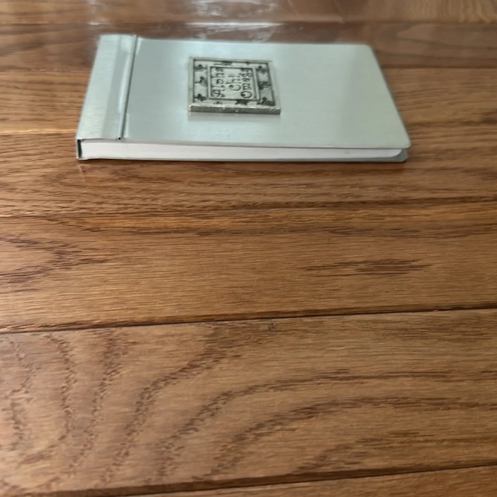 🏛️Silver Notepad with Alpha Chi Omega Design sorority Panhellenic college